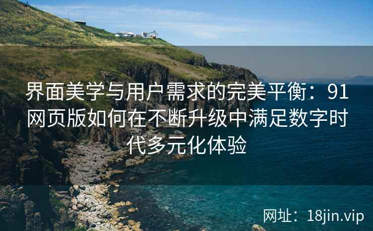 界面美学与用户需求的完美平衡：91网页版如何在不断升级中满足数字时代多元化体验